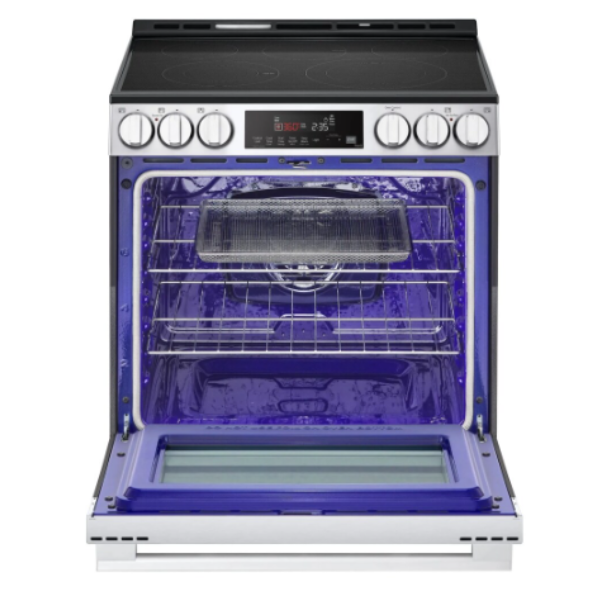 LG - 6.3 cu. ft Electric Range in Stainless - LSEL6333XE