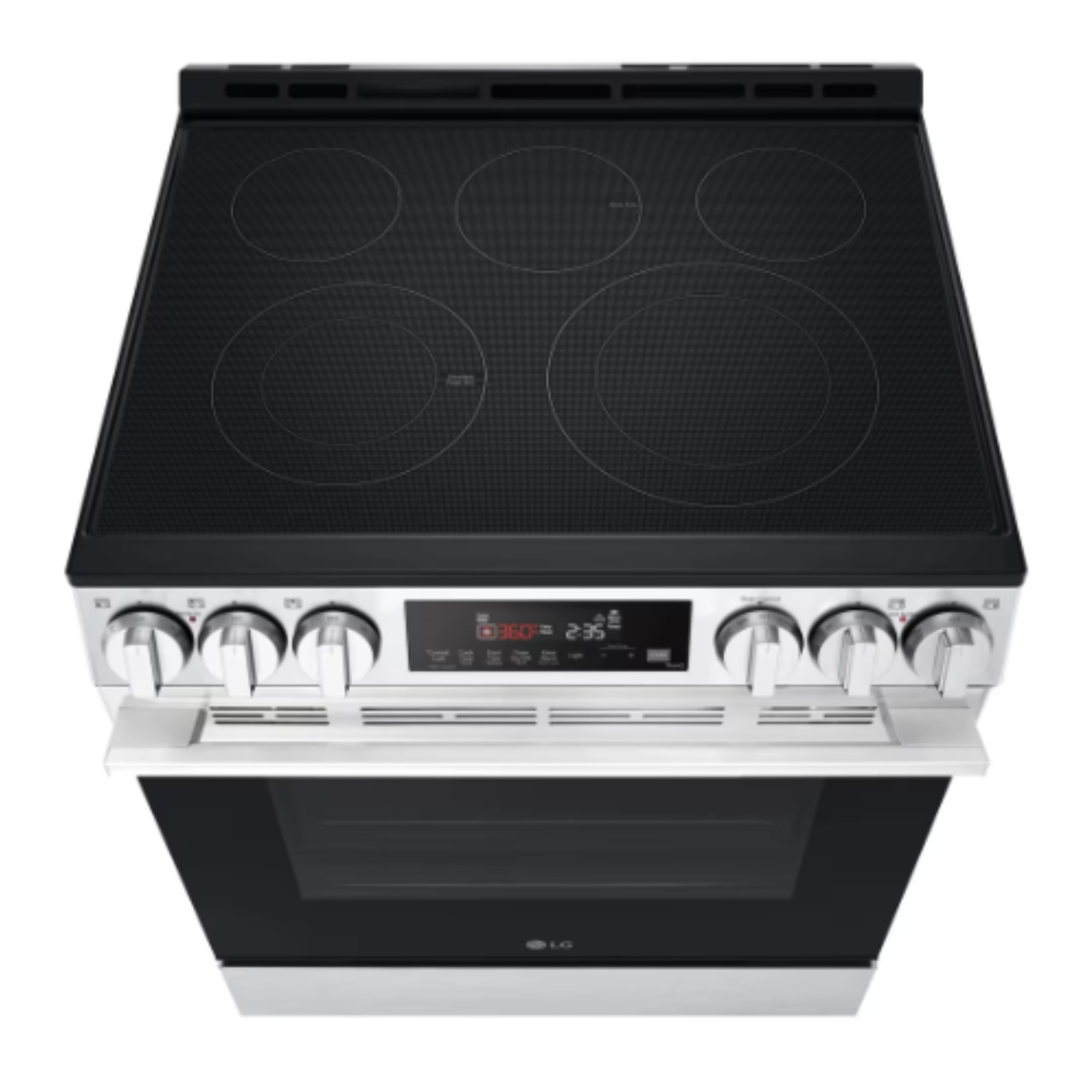 LG - 6.3 cu. ft Electric Range in Stainless - LSEL6333XE