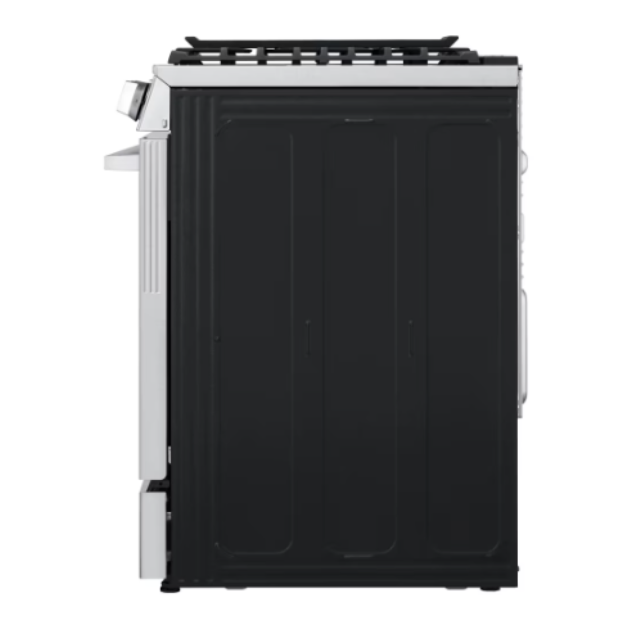 LG - 6.3 cu. ft Gas Range in Stainless - LSGL6335X