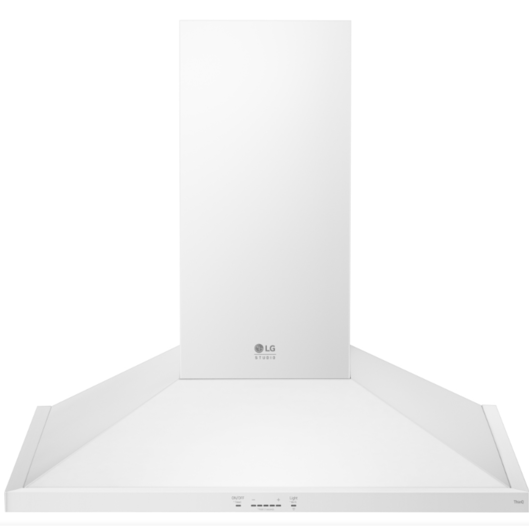 LG - 30 Inch 600 CFM Wall Mount and Chimney Range Vent in White - LSHD3080N
