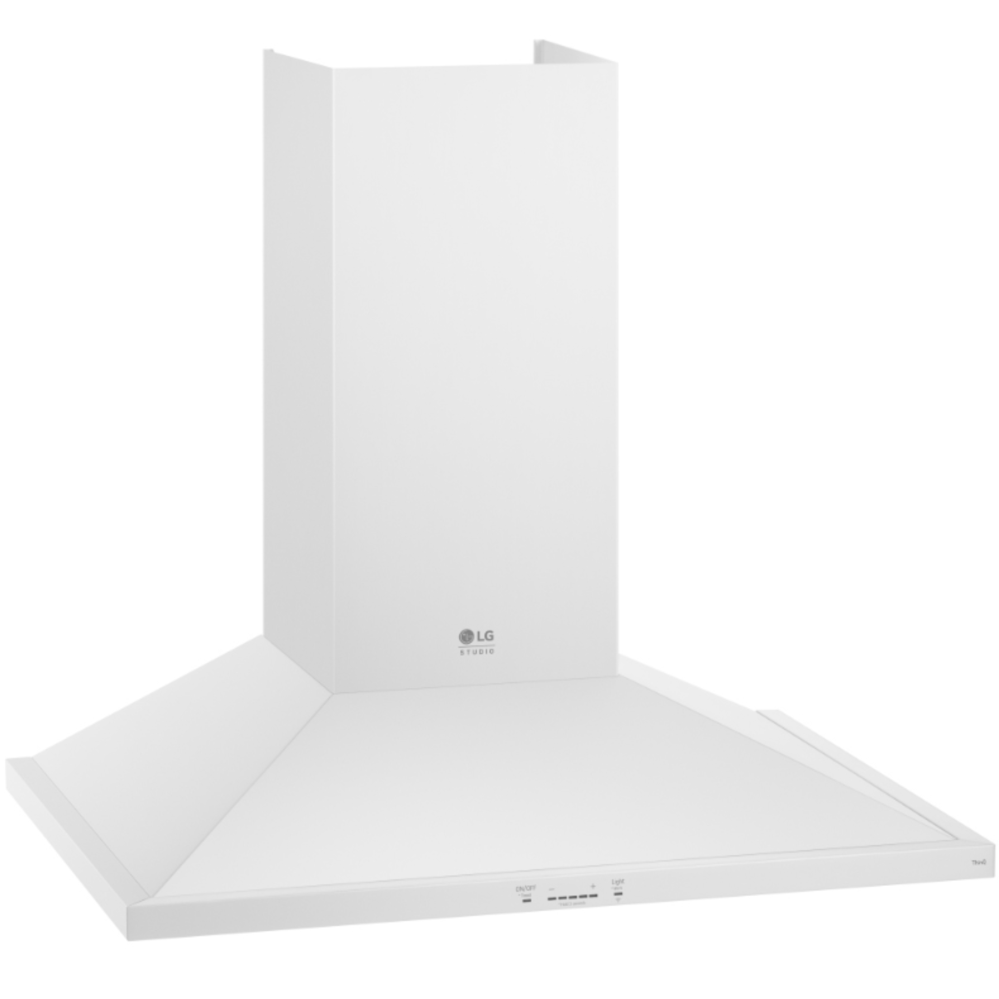 LG - 30 Inch 600 CFM Wall Mount and Chimney Range Vent in White - LSHD3080N