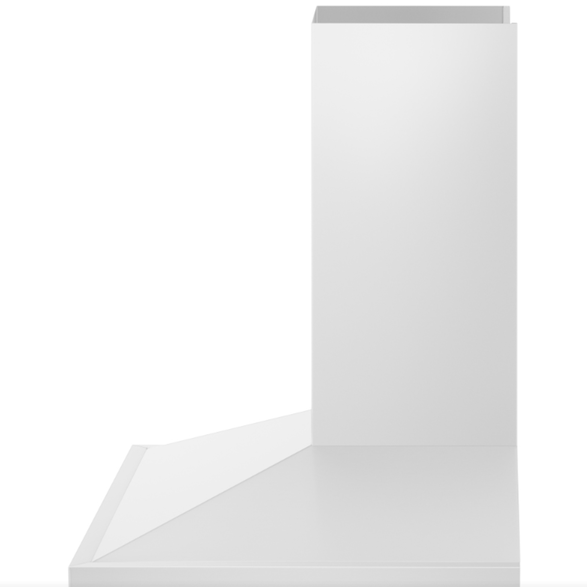 LG - 30 Inch 600 CFM Wall Mount and Chimney Range Vent in White - LSHD3080N