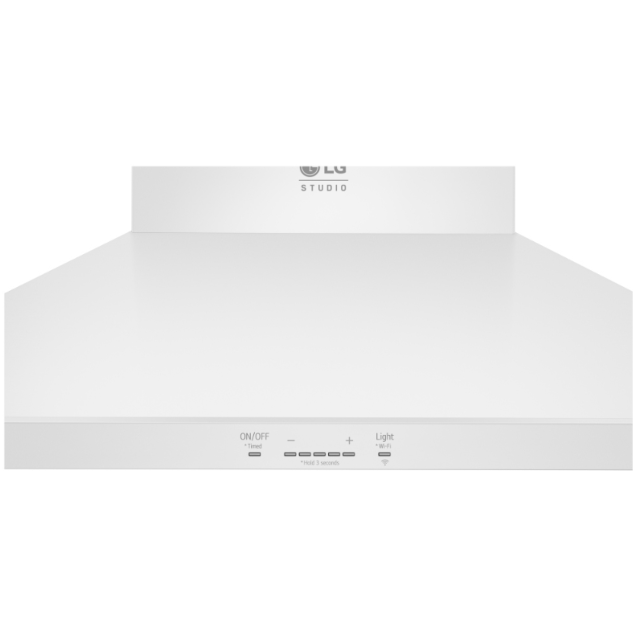 LG - 30 Inch 600 CFM Wall Mount and Chimney Range Vent in White - LSHD3080N