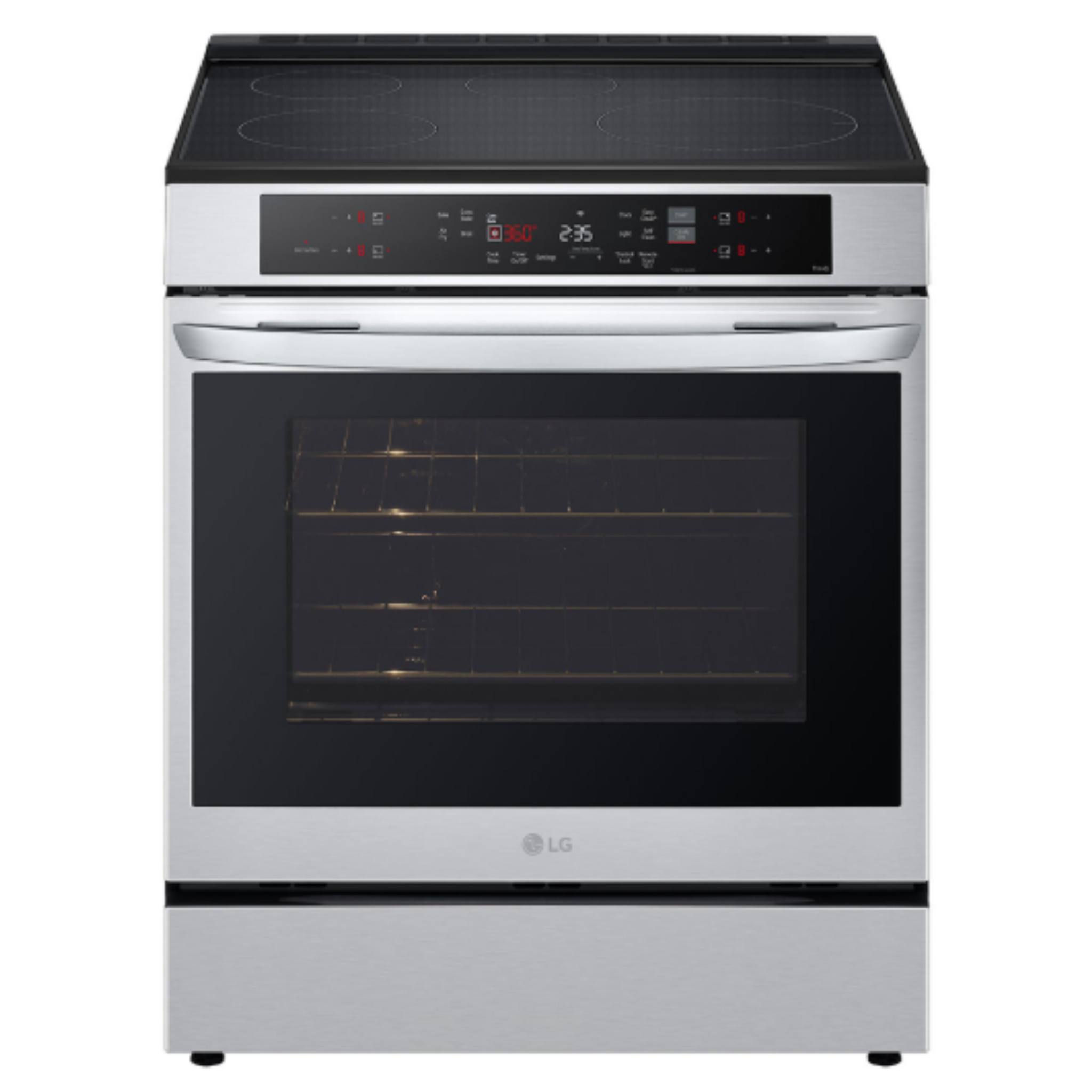 LG - 6.3 cu. ft Induction Range in Stainless - LSIL6332FE