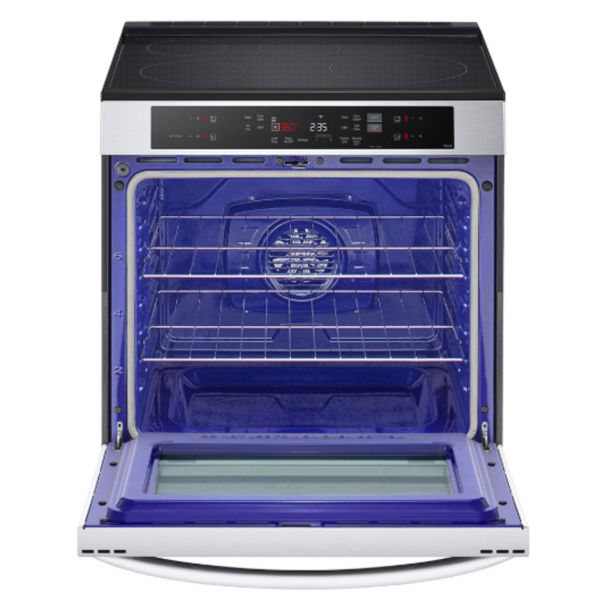 LG - 6.3 cu. ft Induction Range in Stainless - LSIL6332FE