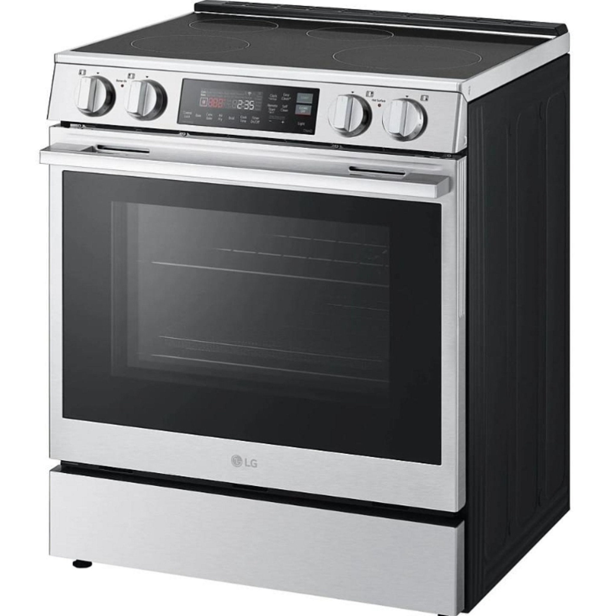 LG - 6.3 cu. ft Induction Range in Stainless - LSIL6334XE