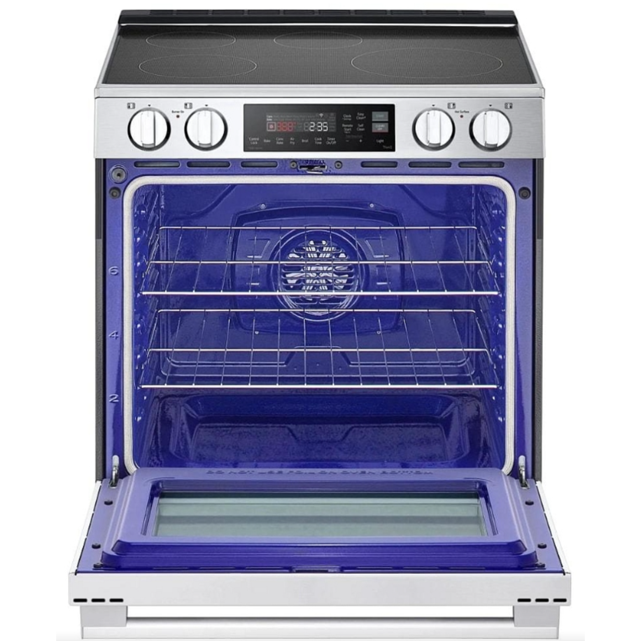 LG - 6.3 cu. ft Induction Range in Stainless - LSIL6334XE