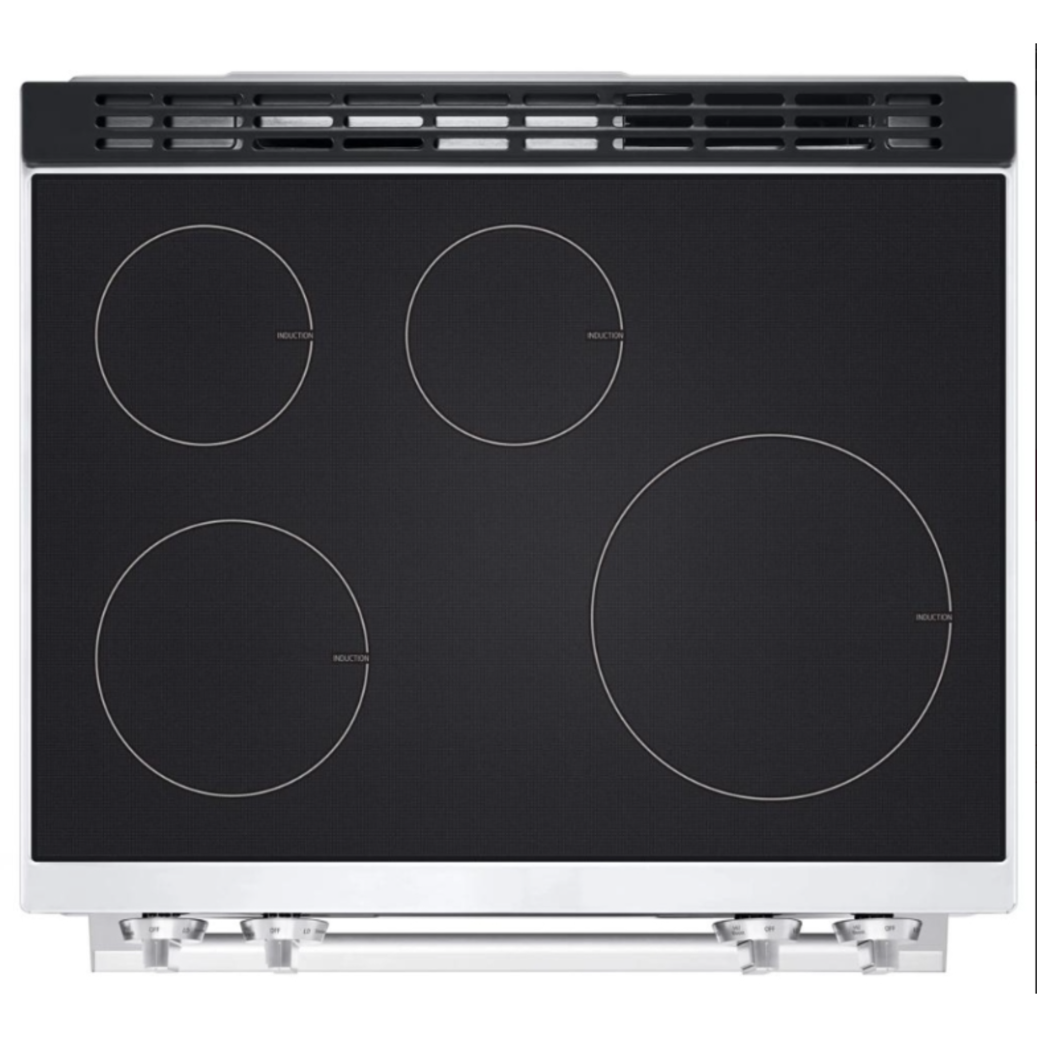 LG - 6.3 cu. ft Induction Range in Stainless - LSIL6334XE