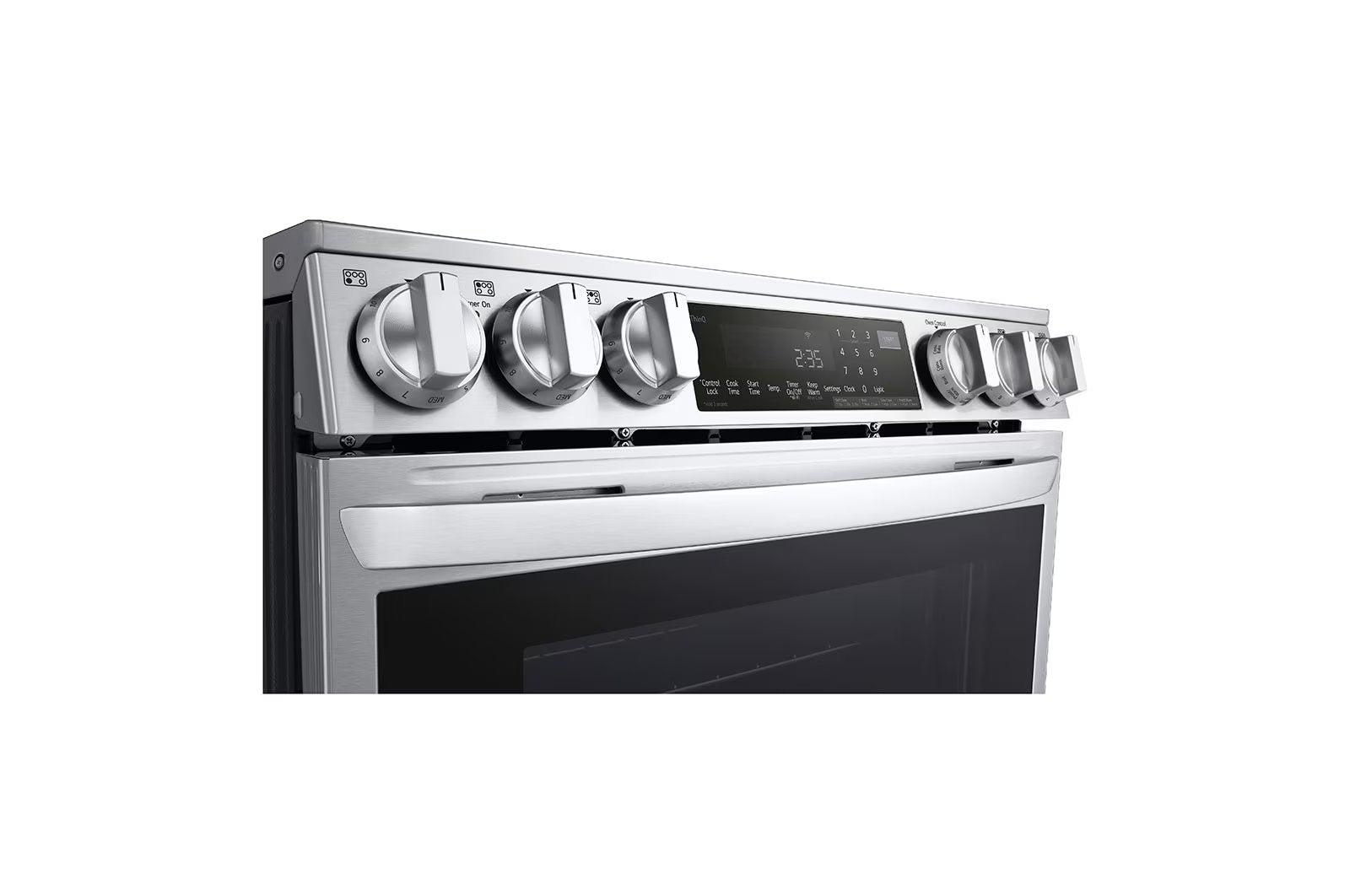 LG - 6.3 cu. ft Induction Range in Stainless - LSIL6336F