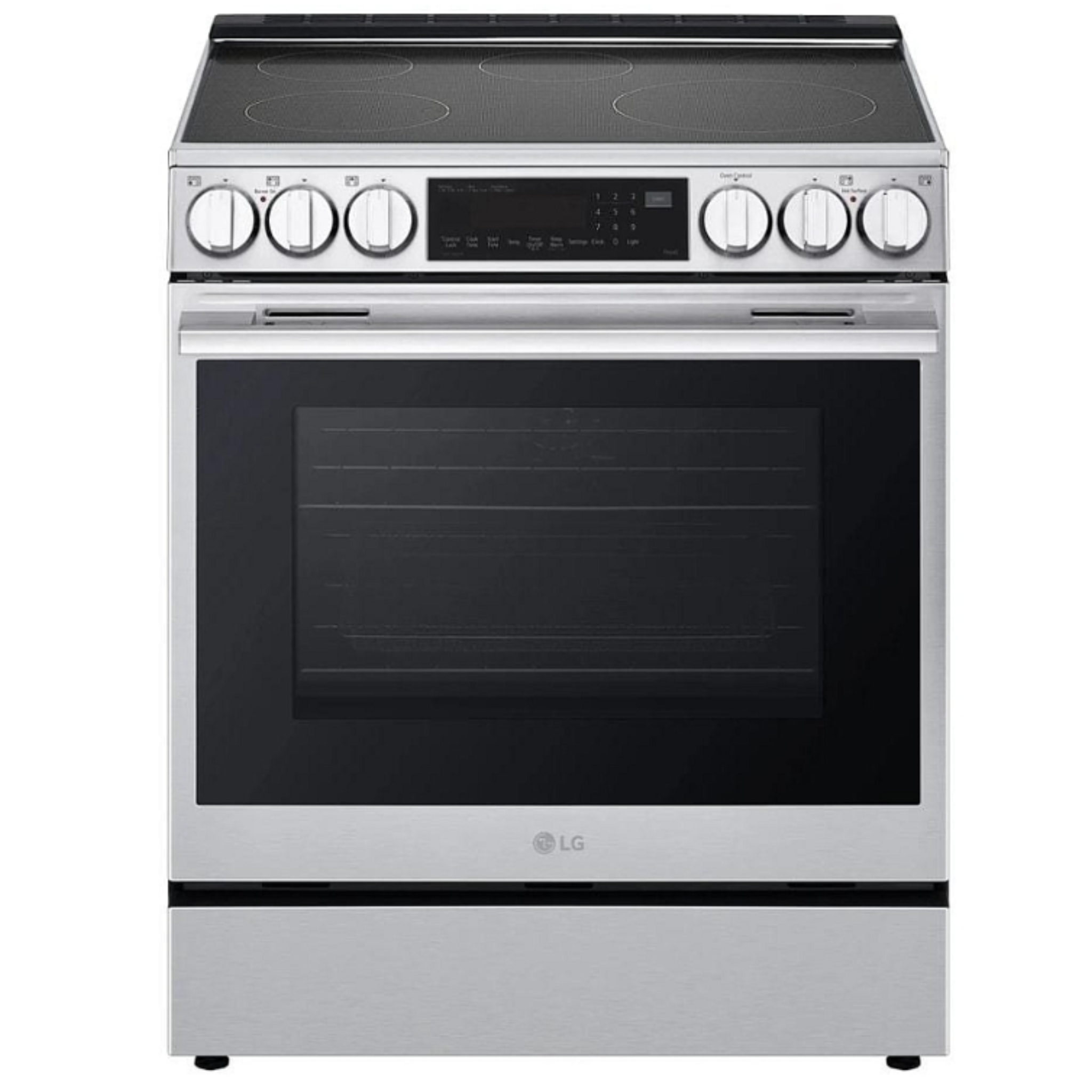 LG - 6.3 cu. ft Induction Range in Stainless - LSIL6336XE