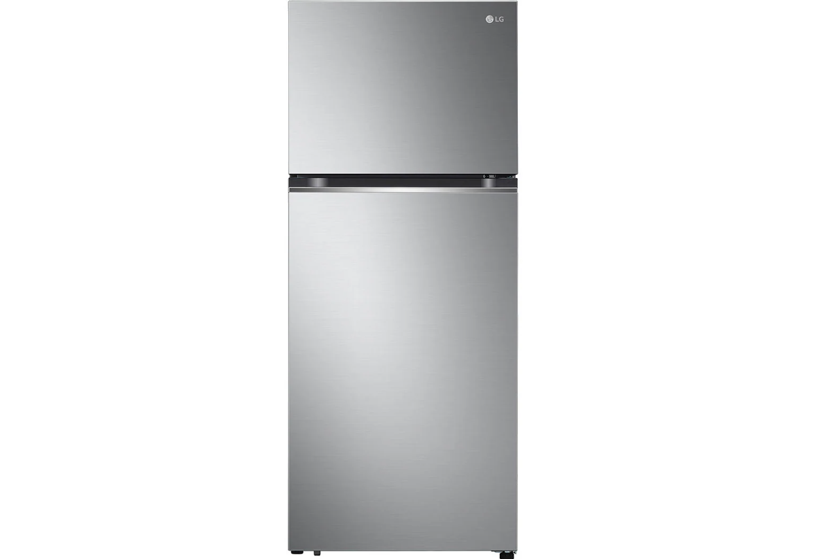 LG - 28 Inch 13 cu. ft Top Mount Refrigerator in Stainless - LT13C2000V