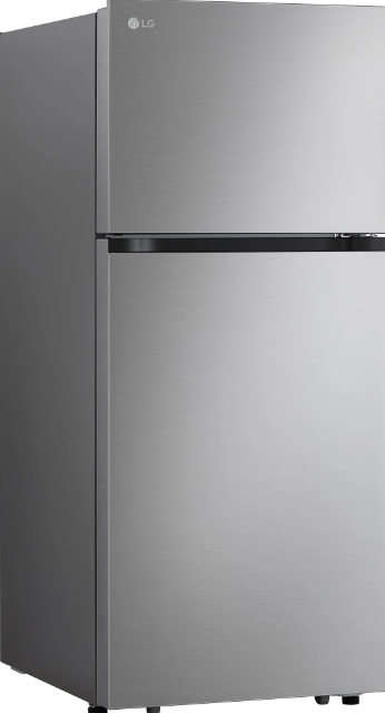 LG - 28 Inch 18 cu. ft Top Mount Refrigerator in Stainless - LT18S2100S