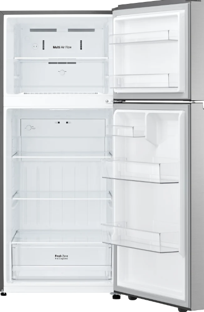 LG - 28 Inch 18 cu. ft Top Mount Refrigerator in Stainless - LT18S2100S