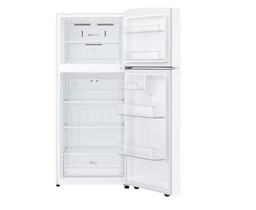 LG - 28.75 Inch 18 cu. ft Top Mount Refrigerator in White - LT18S2100W