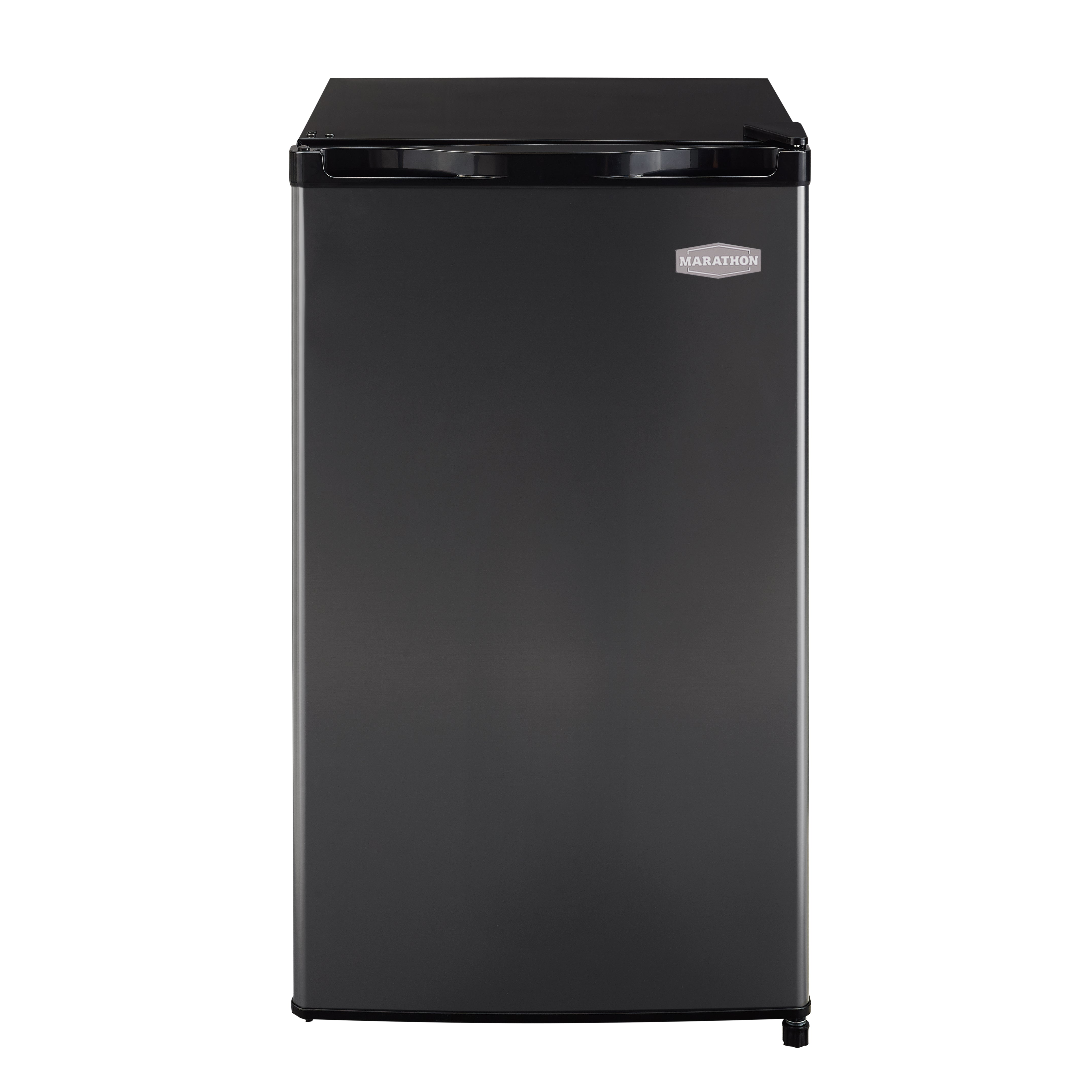 Marathon - 19.7 Inch 4.4 cu. ft Mini Fridge Refrigerator in Black Stainless - MAR46BLS