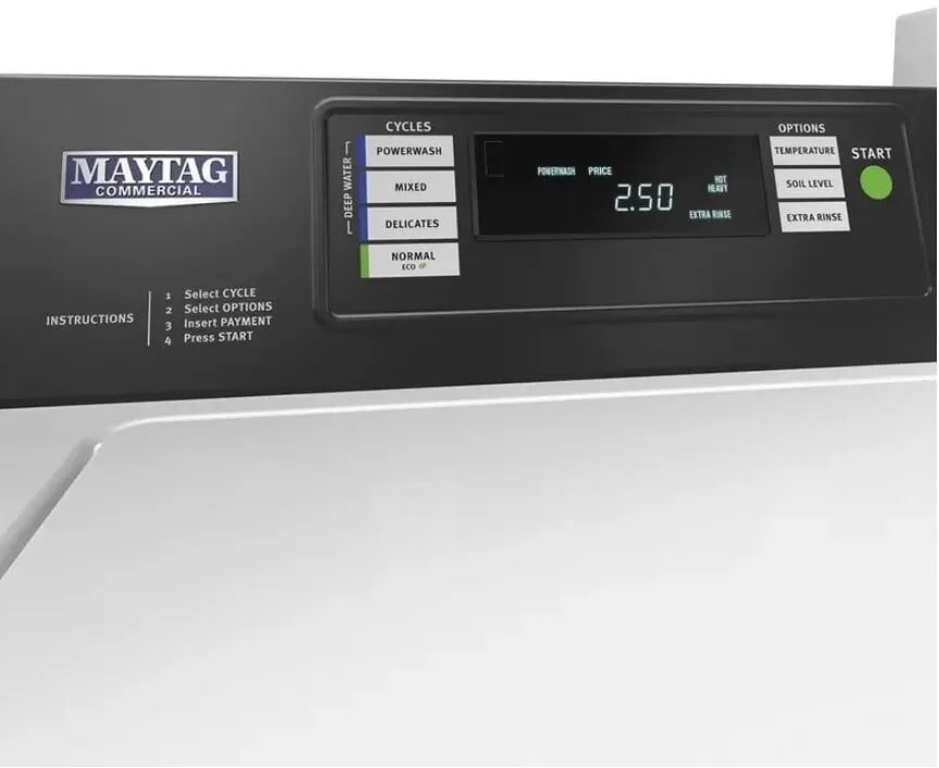 Maytag - 3.27 cu. Ft Card Reader Ready Top Load Washer in White - MAT23PRAWW
