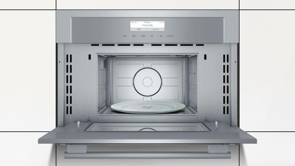 Thermador - 1.6 cu. Ft Built In Microwave in Stainless (Open Box) - MB30WS