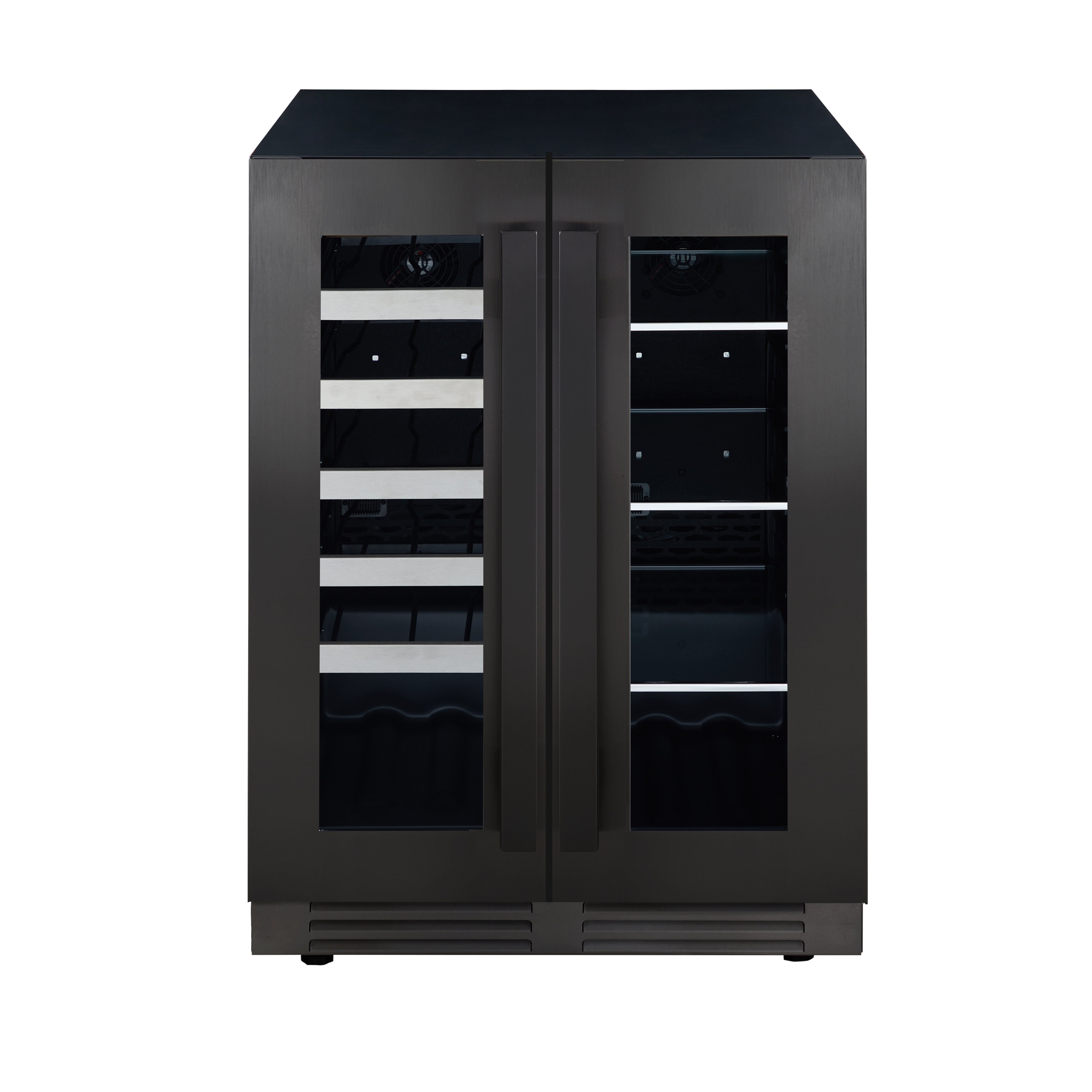 Marathon - 23.4 Inch 19 Bottles Beverage Centre Refrigerator in Black Stainless - MBWC56-FDBLS