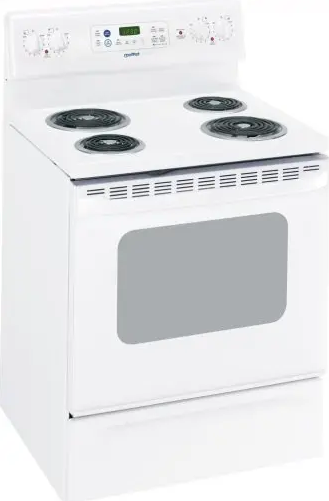 Moffat - 30 Inch 5 cu. ft Electric Range in White - MCB757DMWW