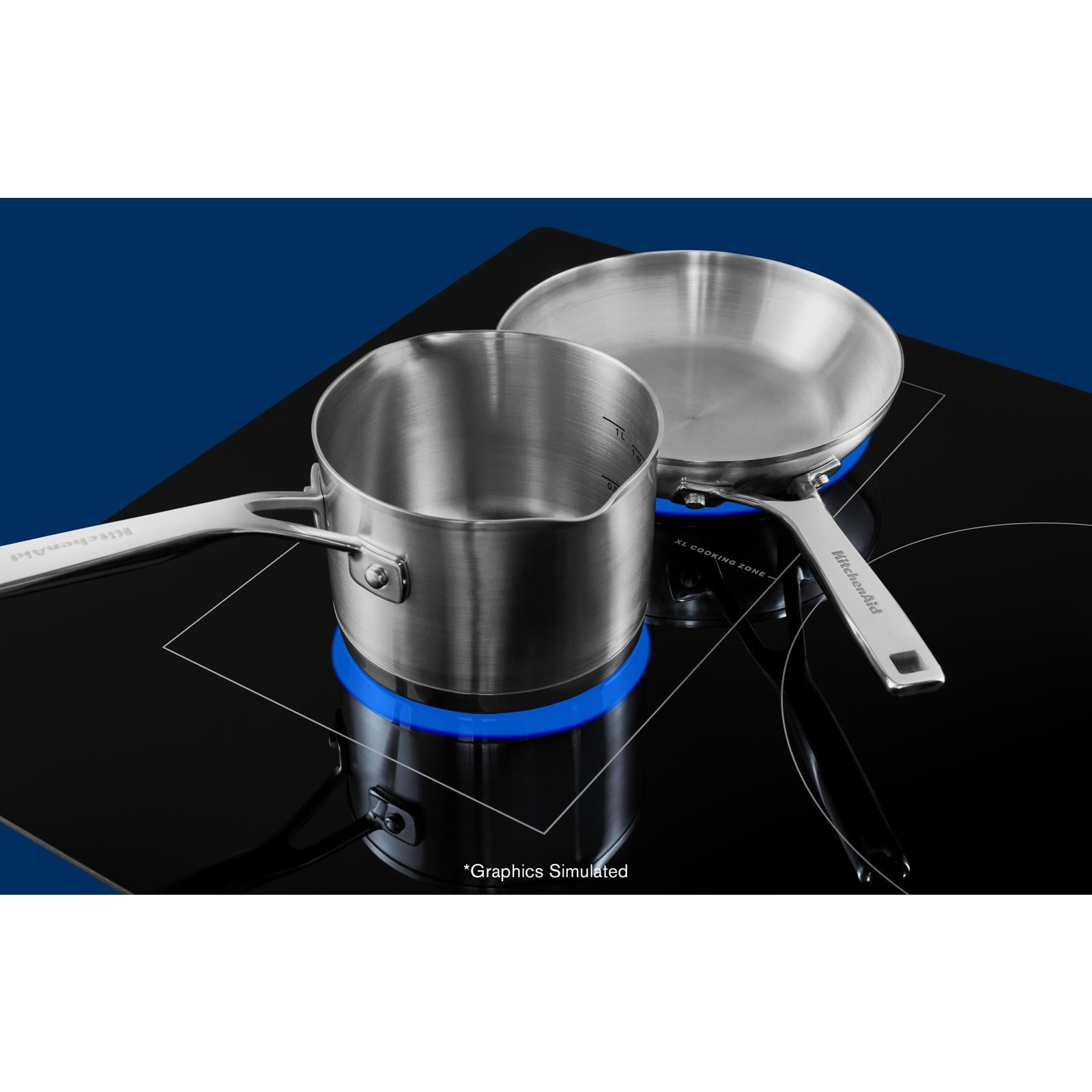 Maytag - 36.3 Inch Induction Cooktop in Black - MCIT8036SB