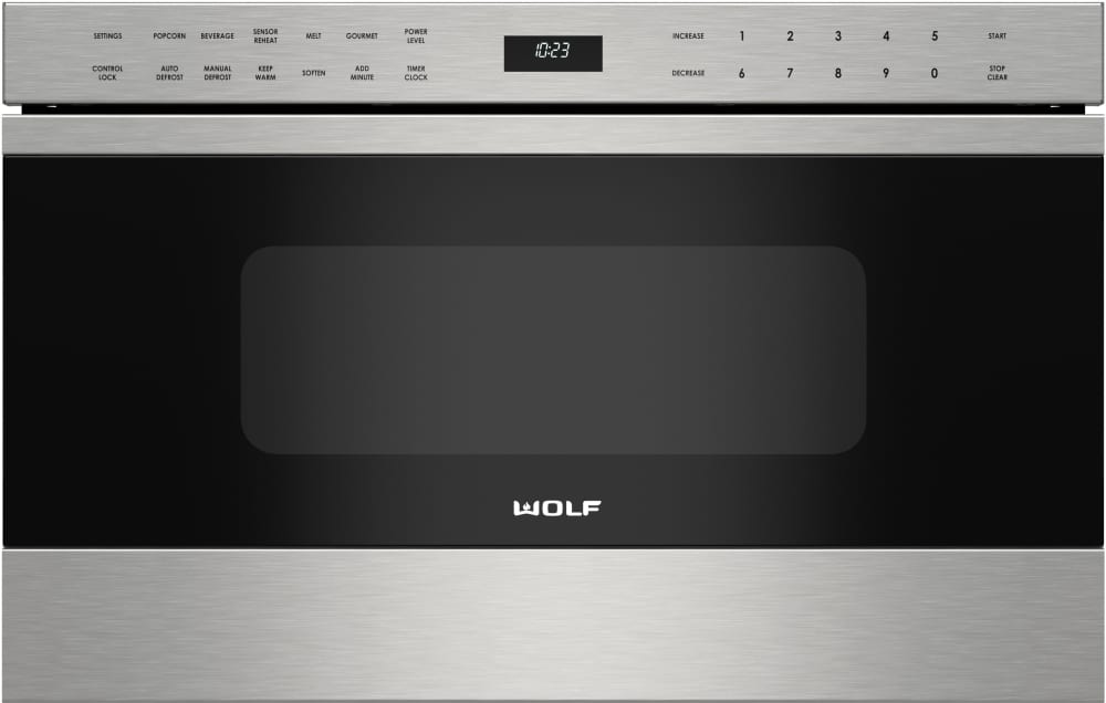 Wolf - 1.2 cu. Ft Built In Microwave in Stainless - MD24TE/S