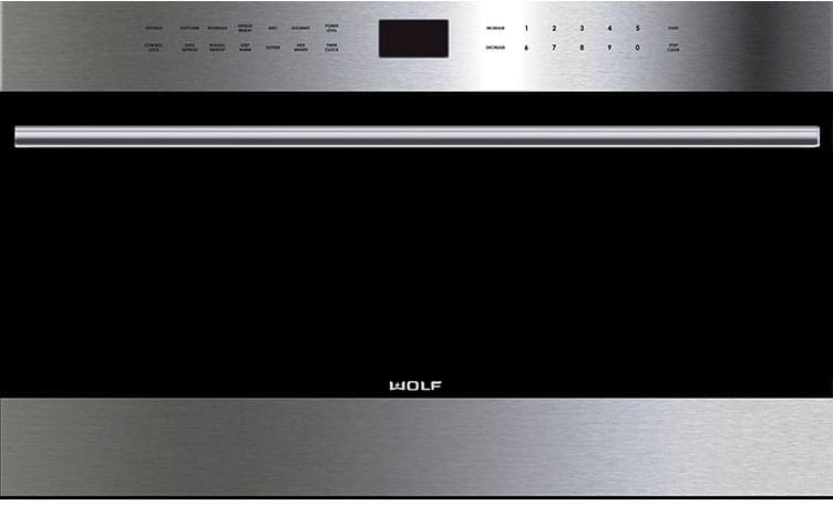 Wolf - 1.6 cu. Ft Built In Microwave in Stainless - MDD24TE/S/TH