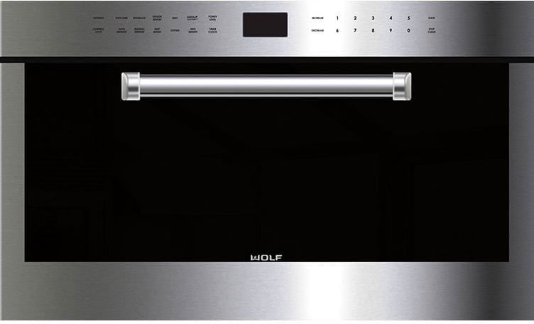 Wolf - 1.6 cu. Ft Built In Microwave in Stainless - MDD30PE/S/PH