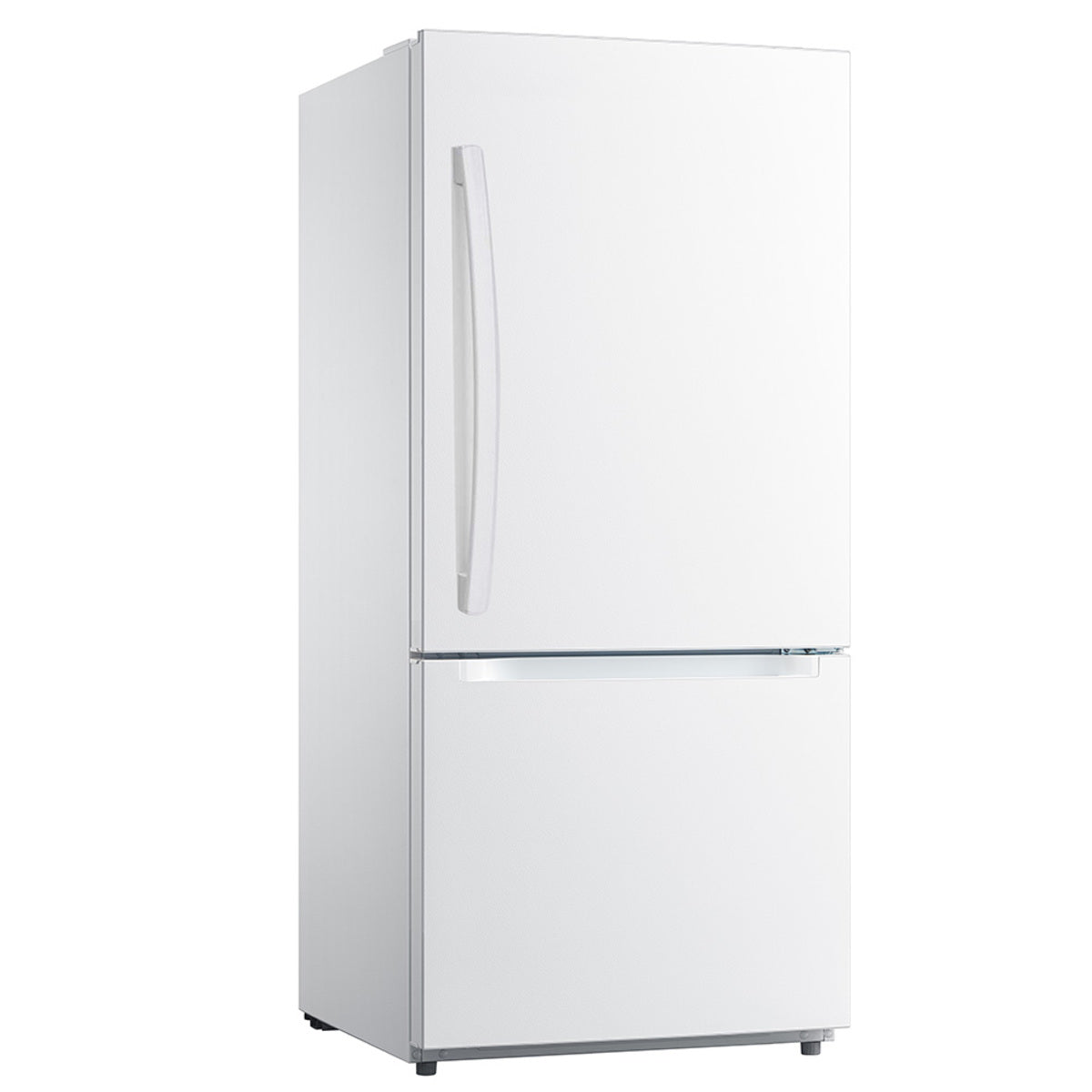 Moffat - 29.5 Inch 18.6 cu. ft Bottom Mount Refrigerator in White - MDE19DTNKWW