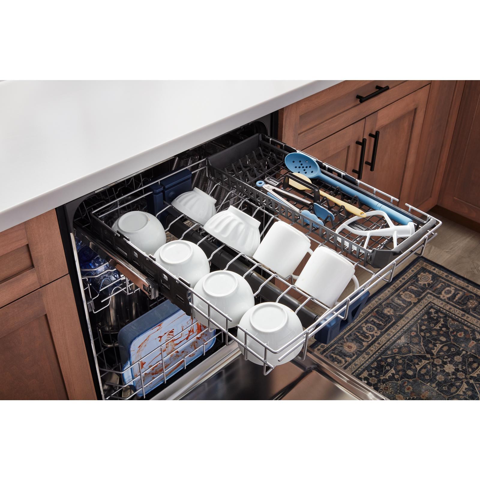 Maytag - 47 dBA Built In Dishwasher in White - MDPS7024SW