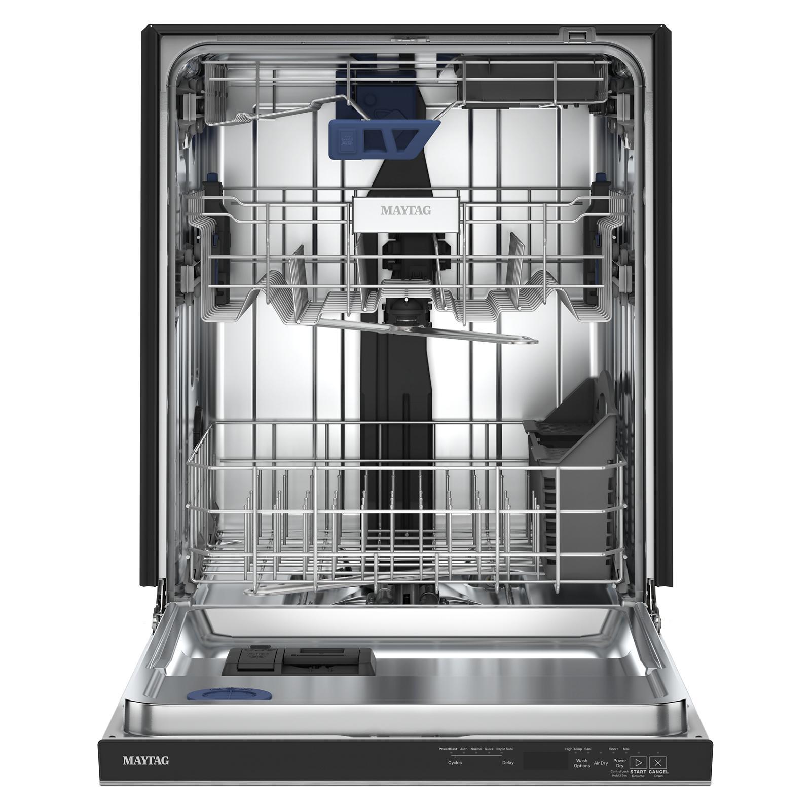 Maytag - 47 dBA Built In Dishwasher in Stainless - MDPS7024SZ