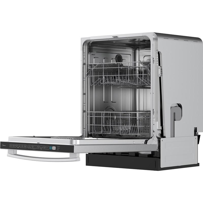 Midea - 45 dBA Built In Dishwasher in Stainless - MDT24H14ASTC