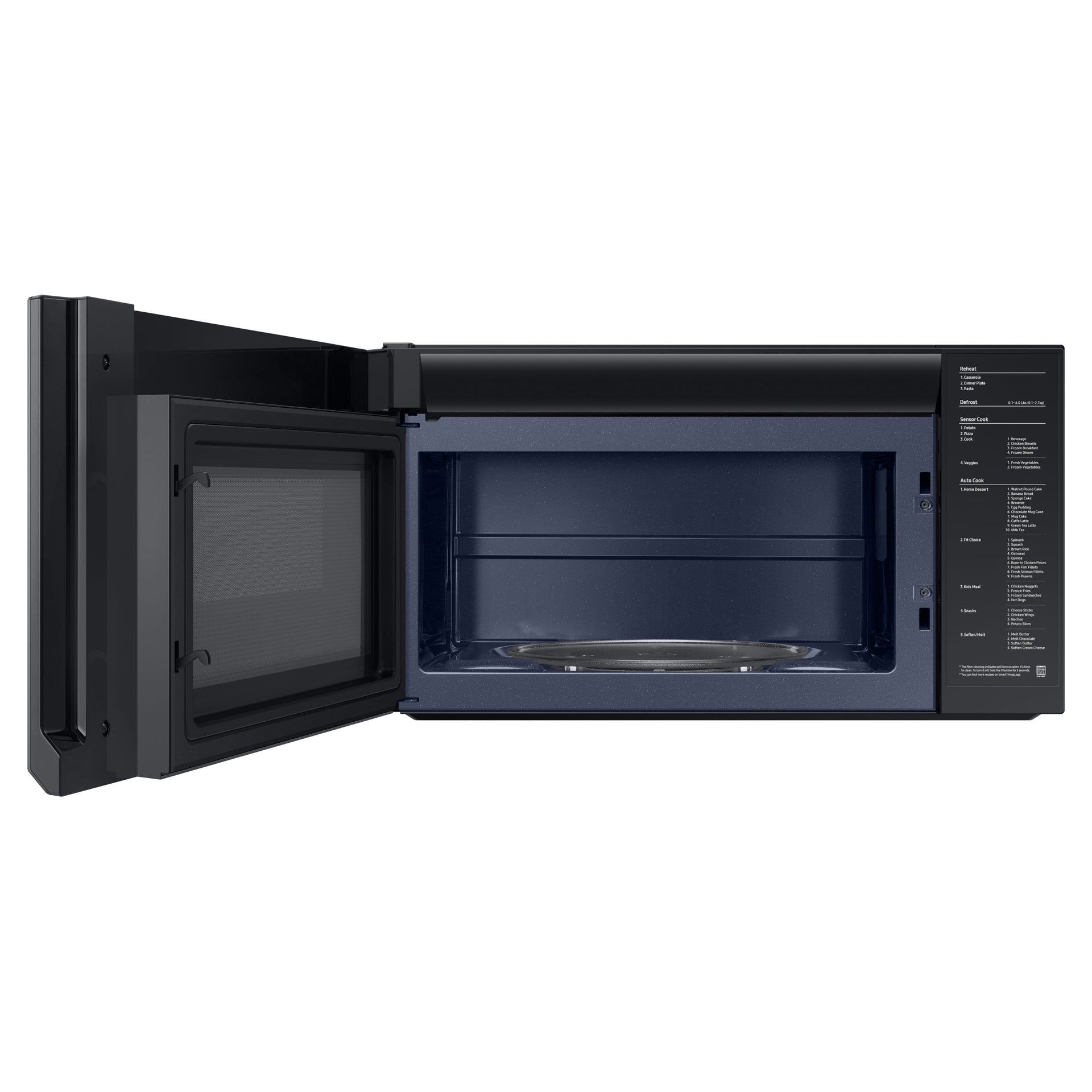 Samsung - 2.1 cu. Ft Over the range Microwave in Stainless - ME21DG6300SRAC