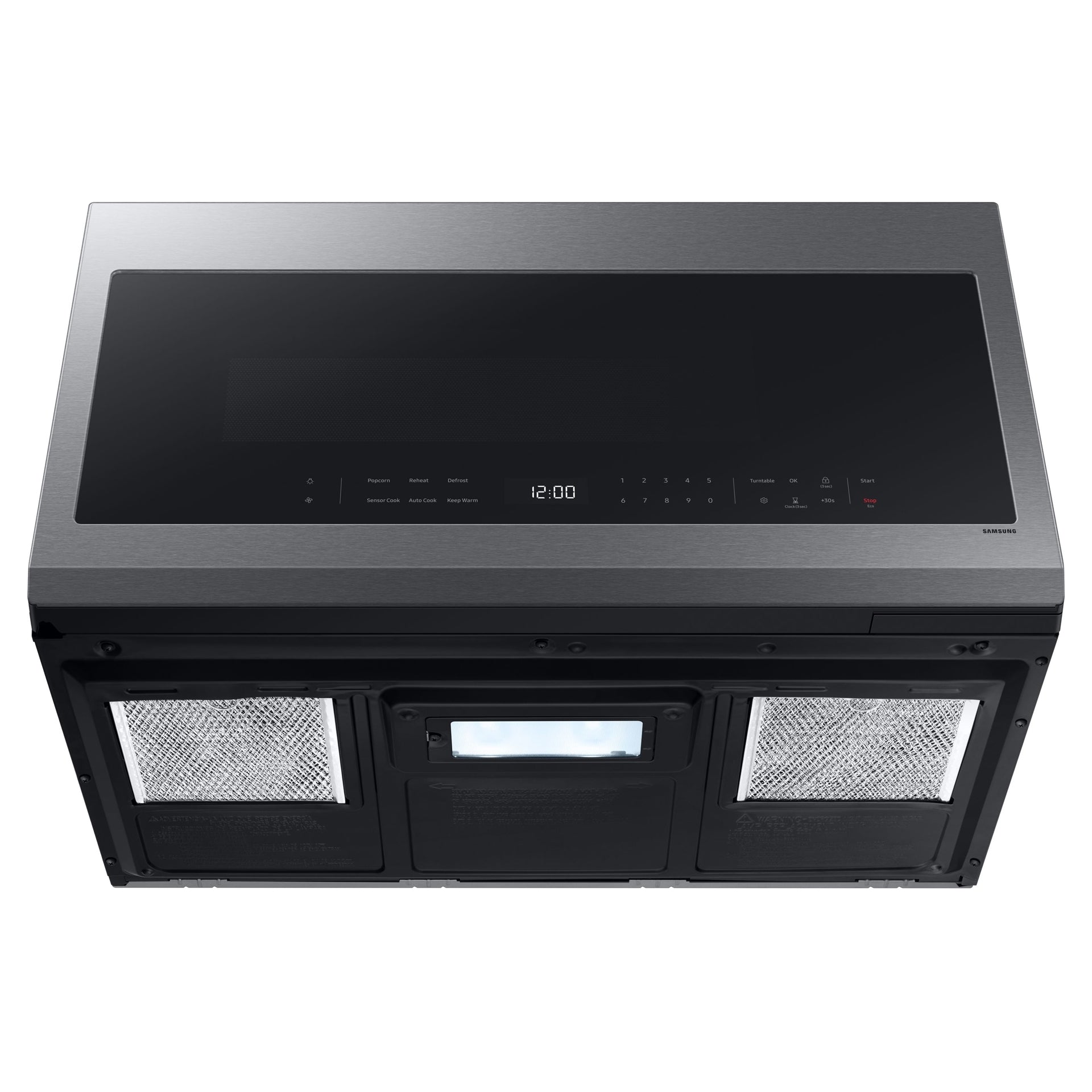 Samsung - 2.1 cu. Ft Over the range Microwave in Stainless - ME21DG6300SRAC