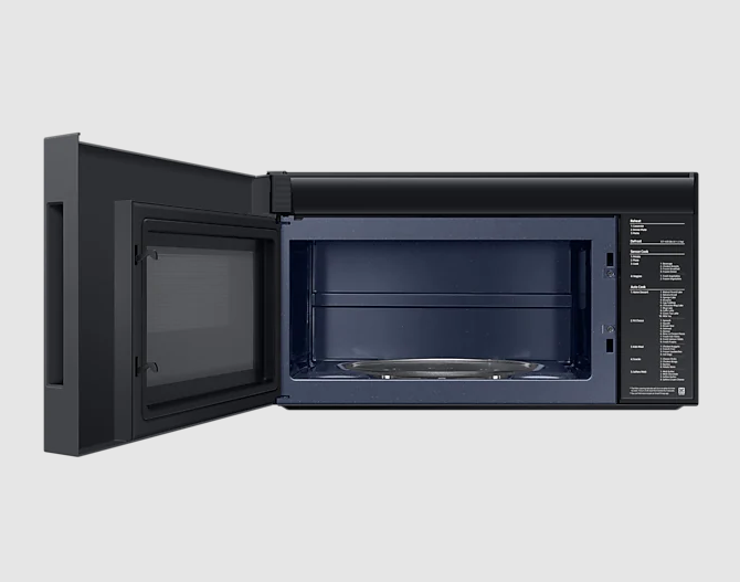 Samsung - 2.1 cu. Ft Over the range Microwave in Stainless - ME21DG6500SRAC