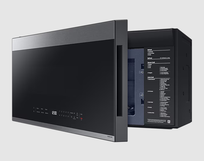 Samsung - 2.1 cu. Ft Over the range Microwave in Stainless - ME21DG6500SRAC