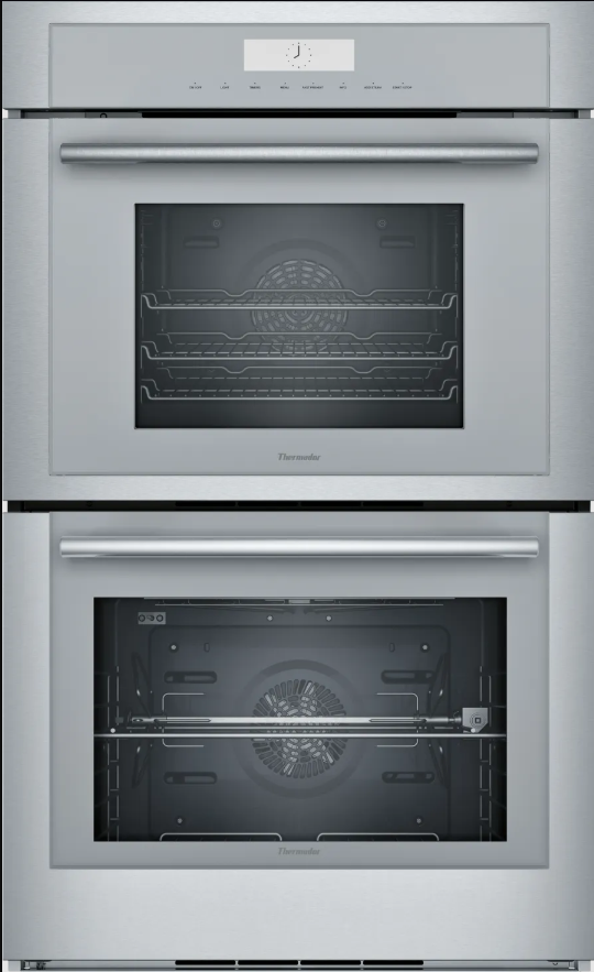 Thermador - 7.3 cu. ft Double Wall Oven in Stainless - MEDS302BS