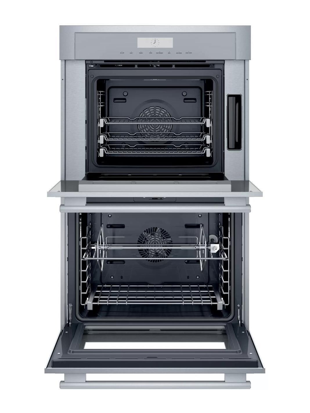 Thermador - 7 cu. ft Double Wall Oven in Stainless (Premium Floor Model) - MEDS302WS