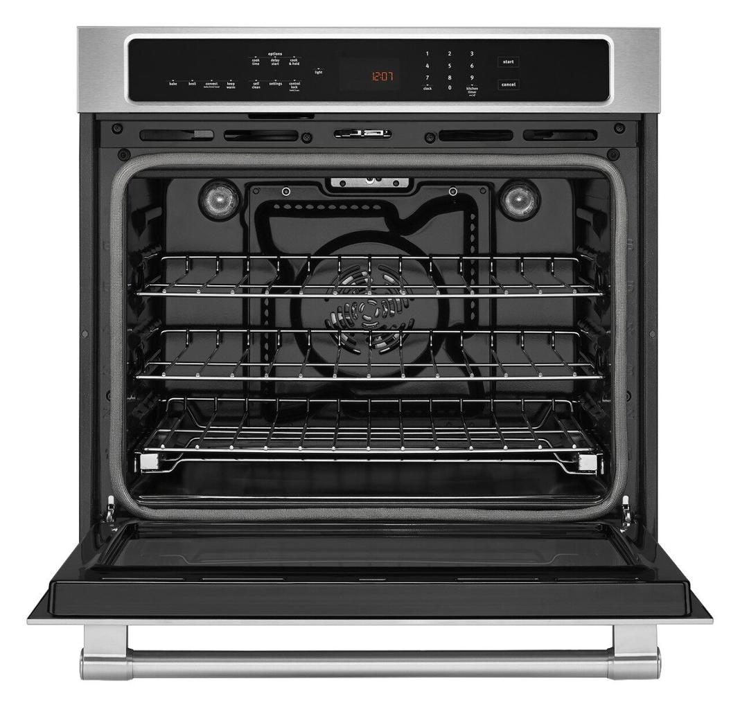Maytag - 4.3 cu. ft Single Wall Oven in Stainless - MEW9527FZ