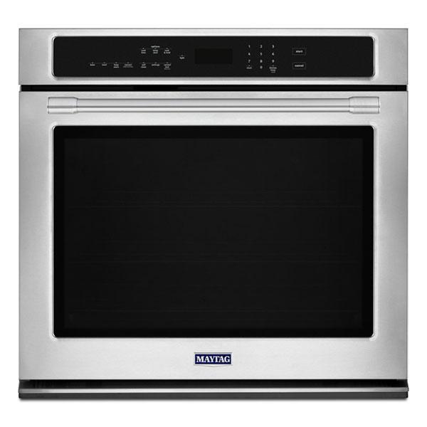 Maytag - 4.3 cu. ft Single Wall Oven in Stainless - MEW9527FZ