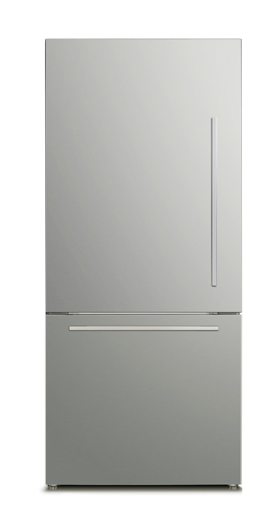 Marathon - 29.94 Inch 18 cu. ft Bottom Mount Left Hinge Refrigerator in Stainless - MFF179SSBM-LH