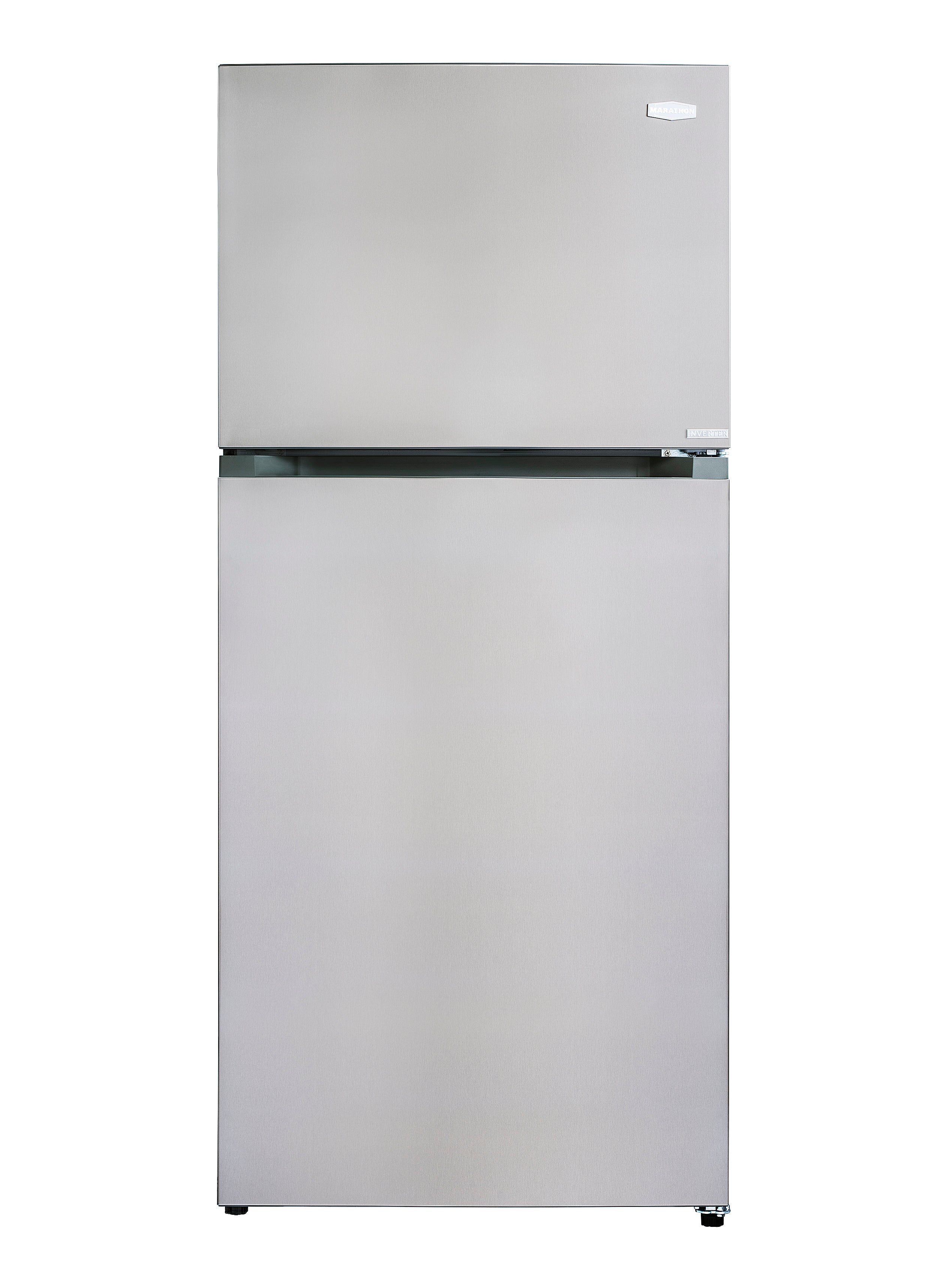 Marathon - 29.75 Inch 18.1 cu. ft Top Mount Refrigerator in Stainless - MFF184SS