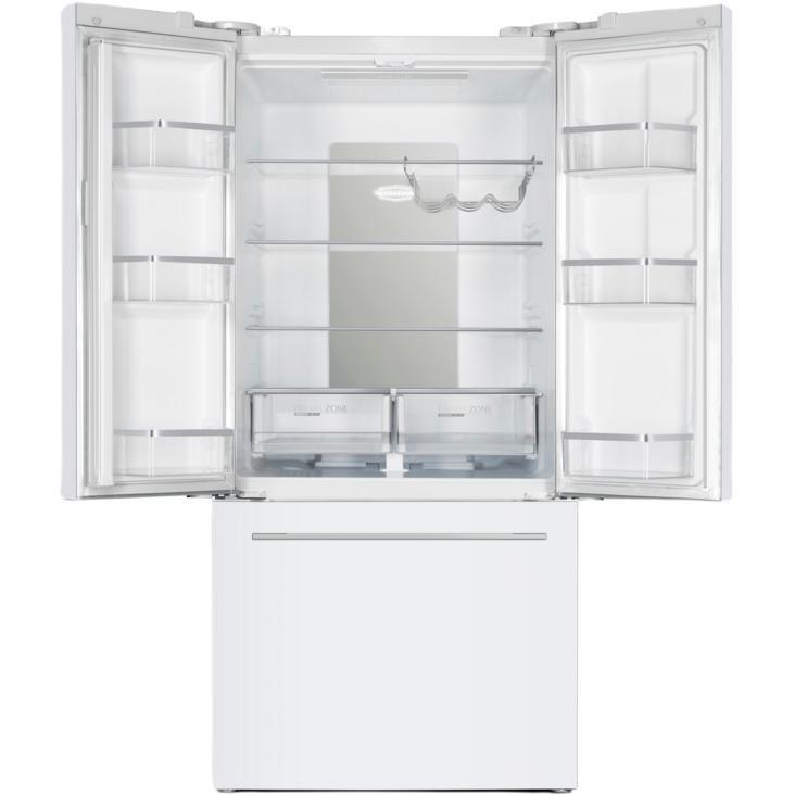 Marathon - 35.94 Inch 20.8 cu. ft French Door Refrigerator in White - MFF208WFD