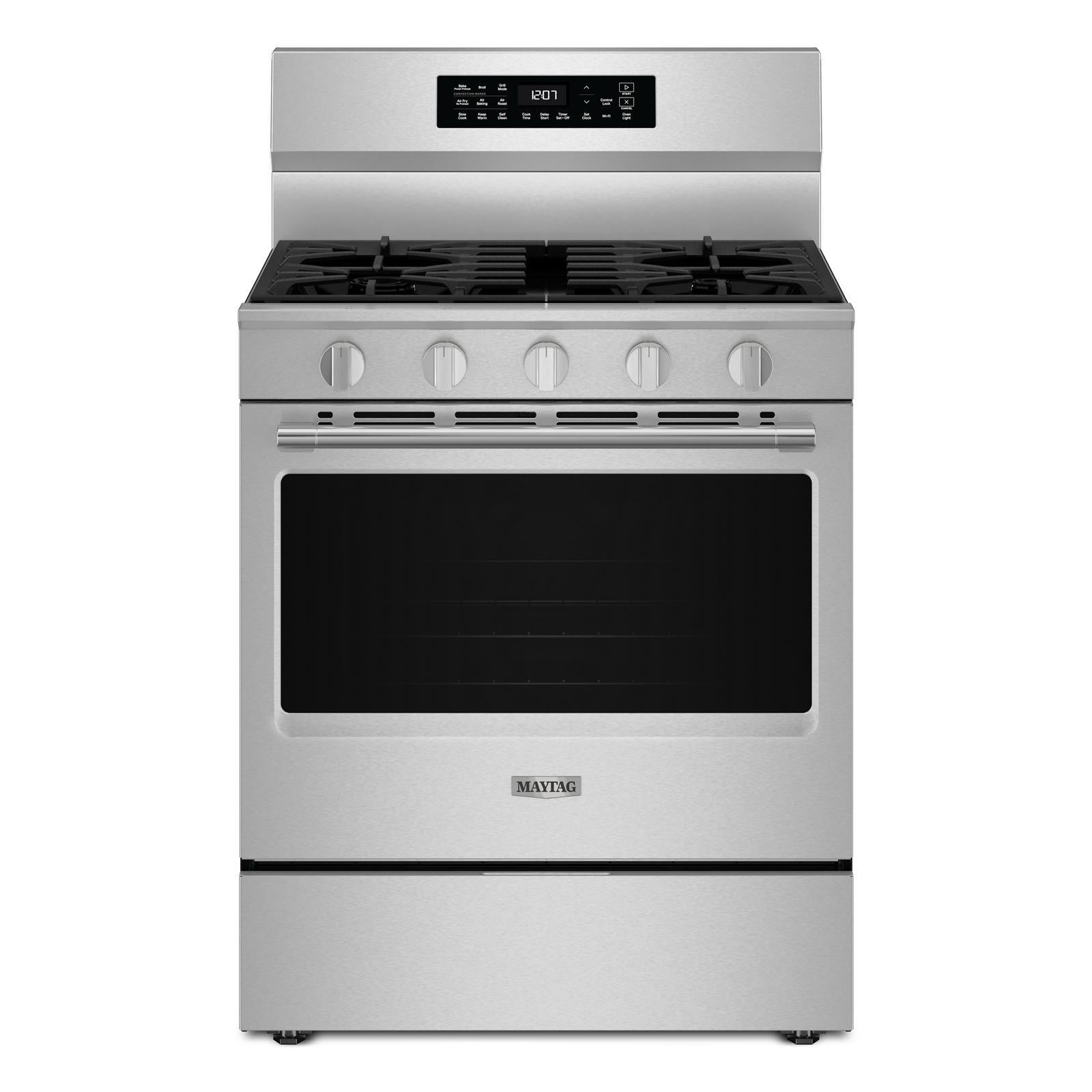 Maytag - 5 cu. ft Gas Range in Stainless - MFGS7030SZ