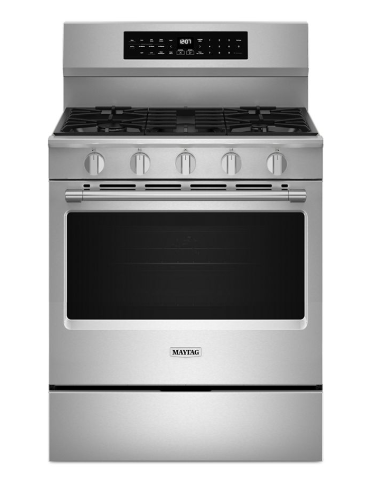 Maytag - 5 cu. ft Gas Range in Stainless - MFGS8030RZ