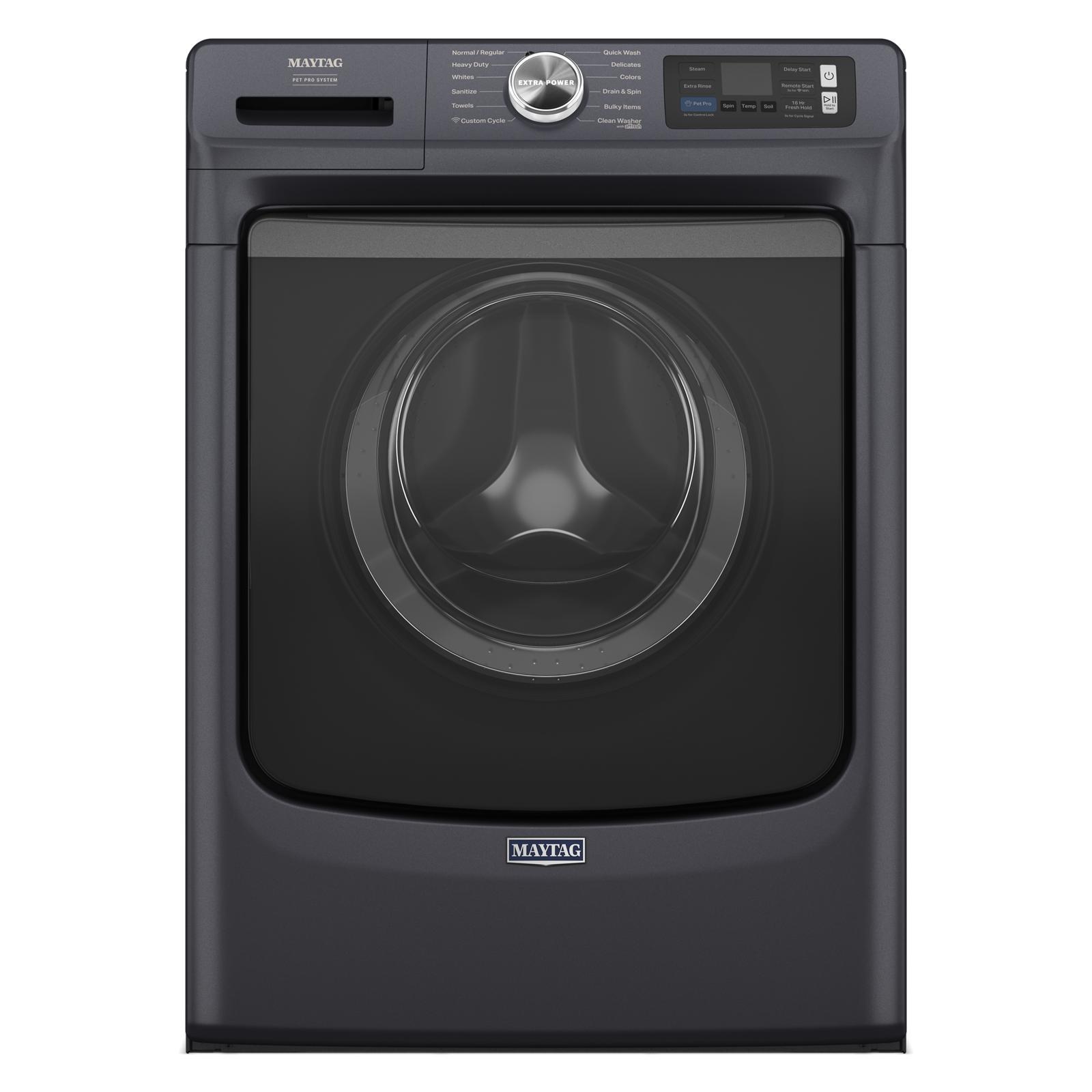 Maytag - 5.8 cu. Ft Front Load Washer in Midnight Steel - MFW7020RF