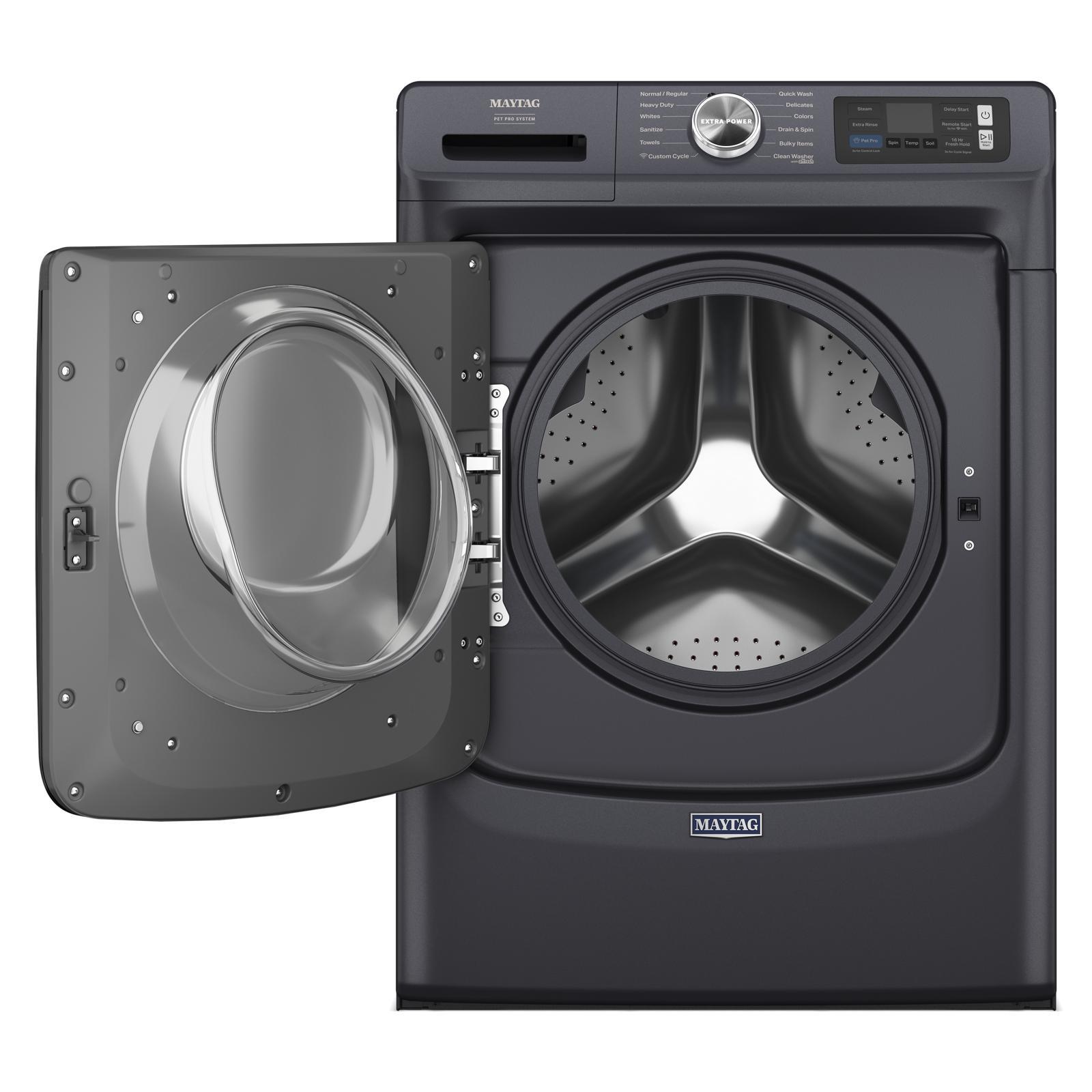 Maytag - 5.8 cu. Ft Front Load Washer in Midnight Steel - MFW7020RF
