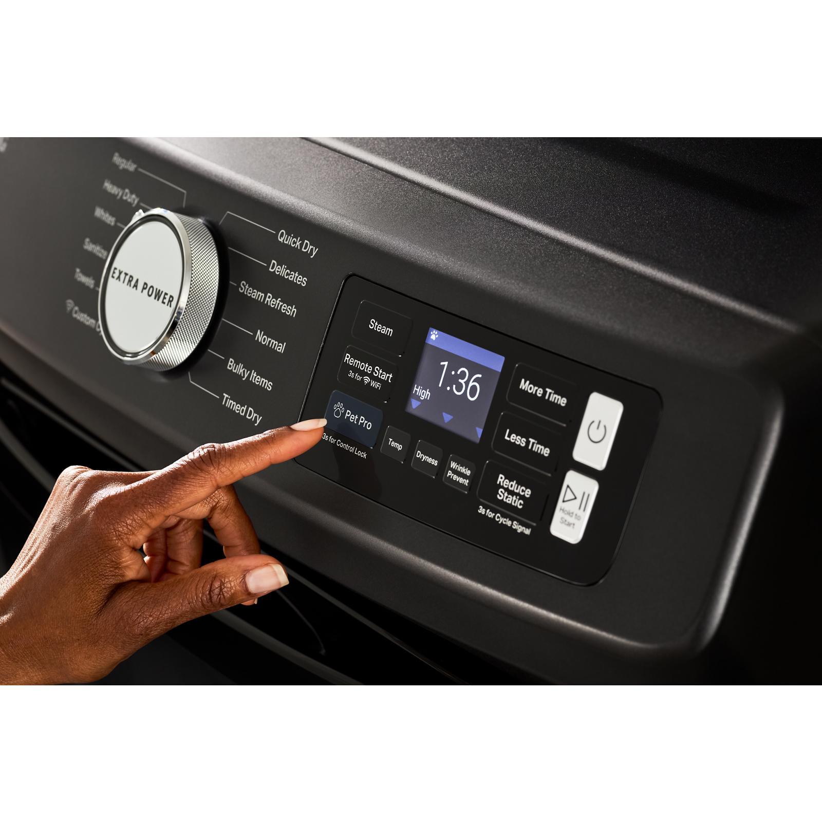 Maytag - 5.8 cu. Ft Front Load Washer in Volcano Black - MFW7020RU