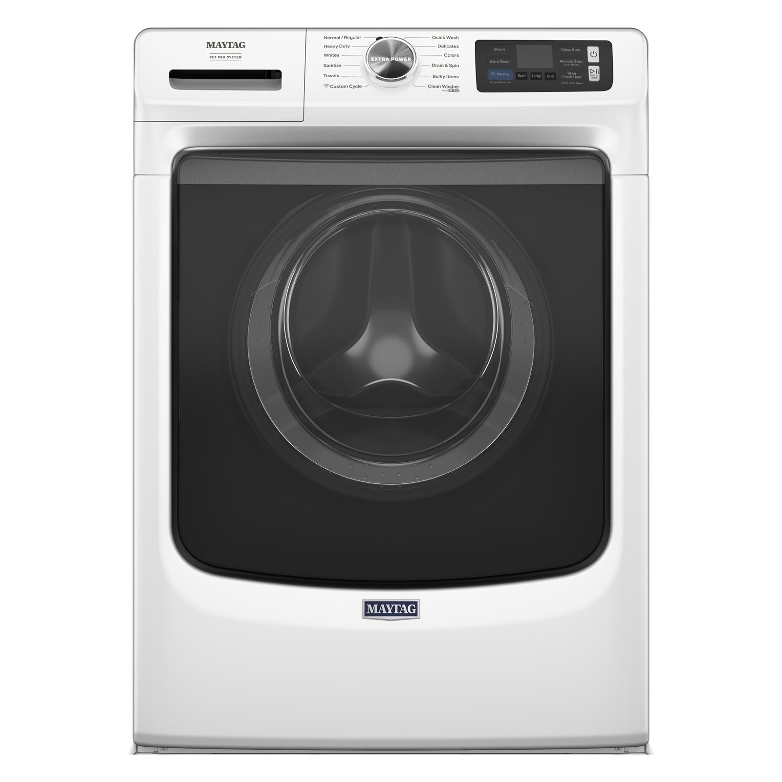 Maytag - 5.8 cu. Ft Front Load Washer in White - MFW7020RW