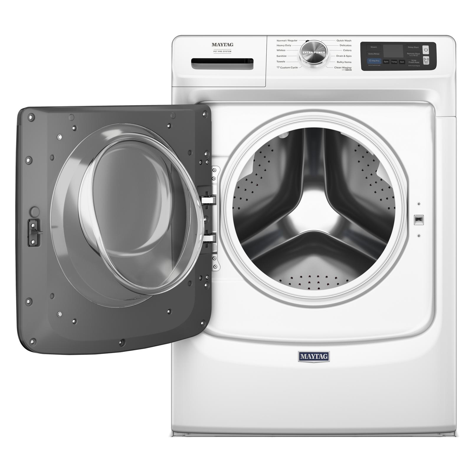 Maytag - 5.8 cu. Ft Front Load Washer in White - MFW7020RW