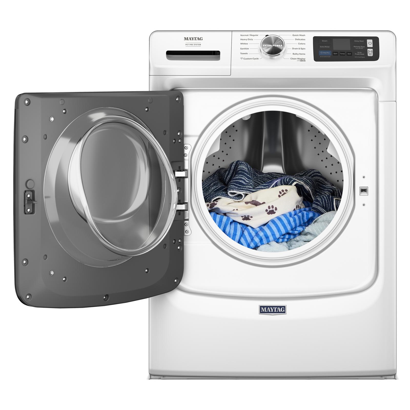 Maytag - 5.8 cu. Ft Front Load Washer in White - MFW7020RW